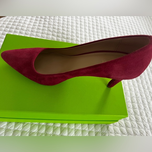 MICHAEL KORS Suede Pink Raspberry Pumps 🩷 - Picture 10 of 12